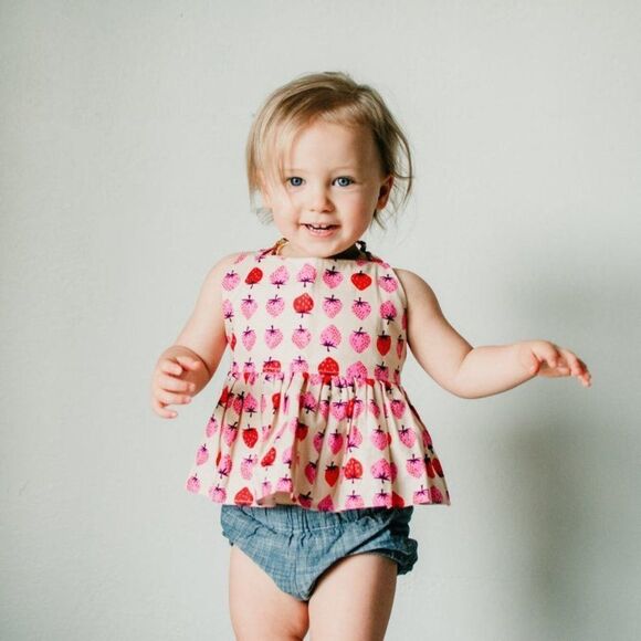 Baby Gap Denim Bloomer Shorts - Picture 1 of 3